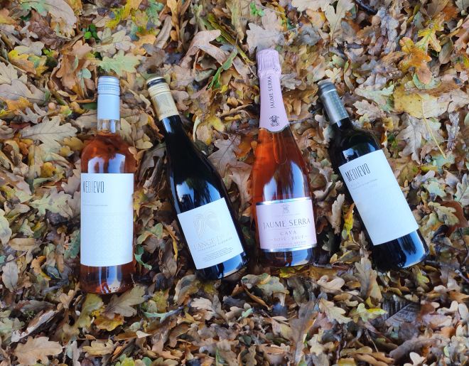 De vier wijnen van de maand november