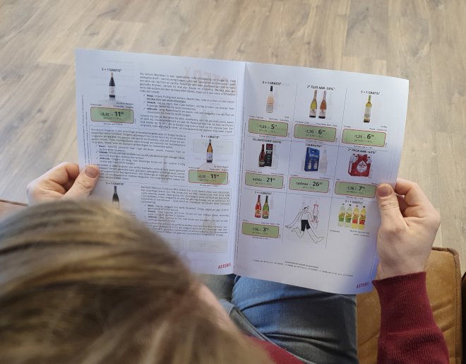 Trouwe lezer van onze folder