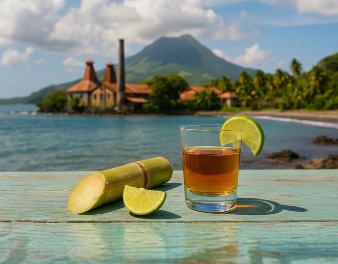 Rum in Martinikaanse setting